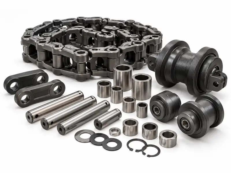 Crawler Chain Pins, Rollers & Bushings